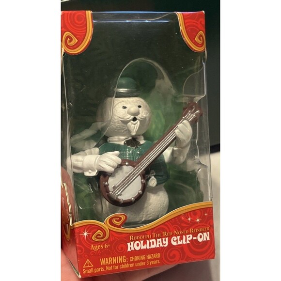 Rudolph The Red Nosed Reindeer "Sam the Snowman" Christmas Ornament Forever Fun - Picture 9 of 9